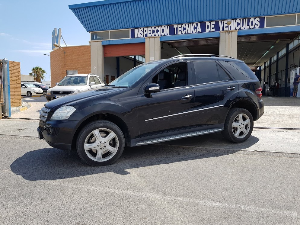 Mercedes ML320 at ITV